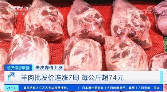 傳送帶廠家：牛羊肉價格每公斤超74元